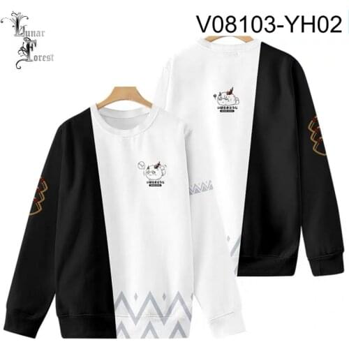 Hyakki Yako Japanese Daruma 3D Printing T-shirt Fashion Round Neck Long Sleeve Popular Streetwear Plus Size