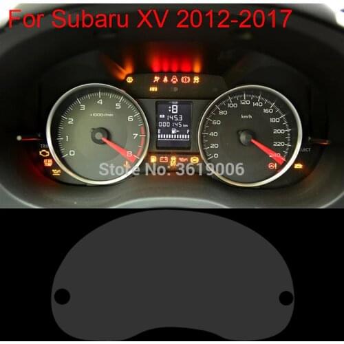 TOMMIA For Subaru XV 12-17 Screen Protector HD 4H Dashboard Protection Film Anti-scratches Car Sticker