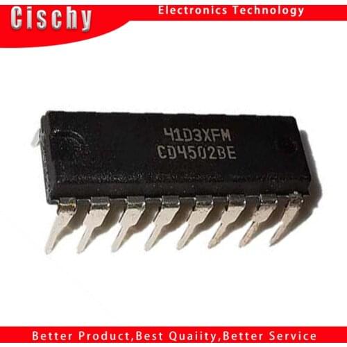 10pcs/lot CD4502BE CD4502 DIP-16
