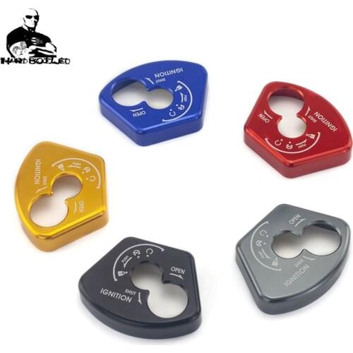 Motorcycle Aluminum Ignition Switch Cap Key Lock Cover Protect For Yamaha YZFR15 V3 YZF R15 R 15 2017 2018 2019 2020 Accessories