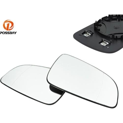 2Pcs Car Rear View Mirror Glass Heated Door Side Mirror White Lens Glass Car Styling for Opel Astra H 2004 2005 2006 2007 2008