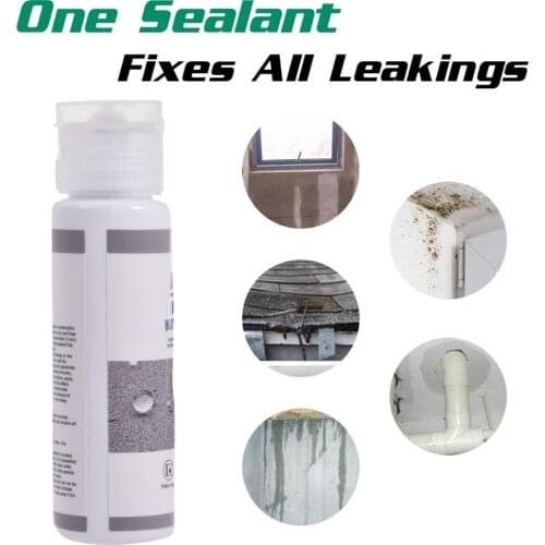 10/5/3/2/1Pcs Anti-leak Roof Sealant Agent Waterproof Sealant Super Strong Bonding Trapping Repair Glue For Building Tile 30ml