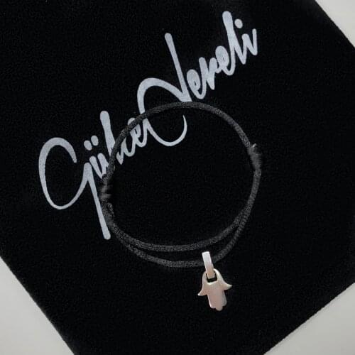 GULCE DERELI, THE HAND OF FATIMA HAMSA BRACELET, BRACELETS, CHARM BRACELETS, GIFT BOX, GOLD/SILVER PLATED