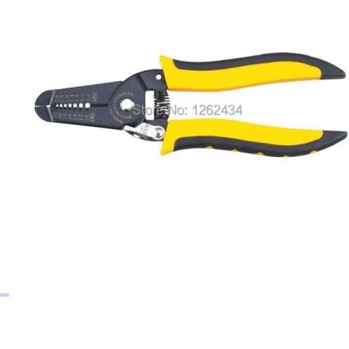 HS-1041C wire stripper Multi Function Cable wire Cutters Stripping wire 0.9-6mm2 cable cutter