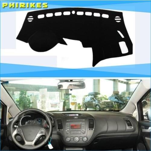 For Ford Focus 2 MK2 2005 2006 2007-2011 Dashboard Mat Cover Dashmat Pad Anti-UV Sun Shade Instrument Carpet Car Accessories LHD