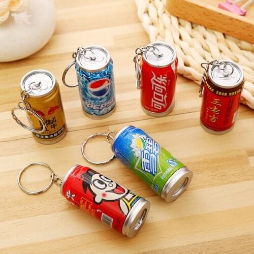 24 PCS Creative Office Stationery Drinks Scalable Ball-point Pen Plastic Cans South Korea Stationery Pens for School Tools