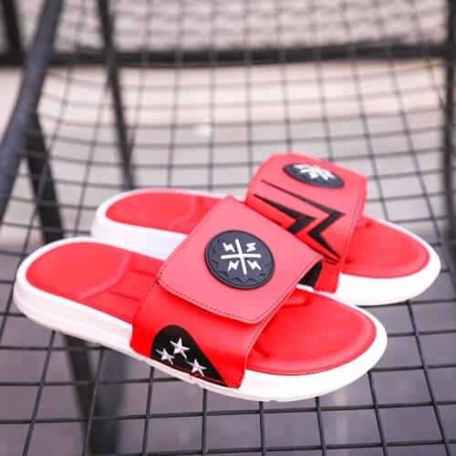 So CoolSummer Wear Korean-Style Couples Outdoor Net Red Beach Non-Slip Sandals Fashion Mens Slippers