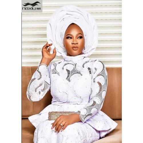 Madison African Lace Fabric 2021 High Quality Guipure Lace Latest French Cord Lace Fabric With Stones For Wedding Sewing