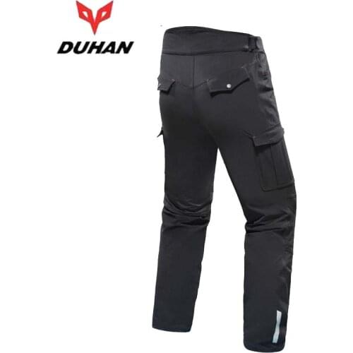 Men black new style elastic force motorcycle pants spring summer motocross Knights of the brigade trousers