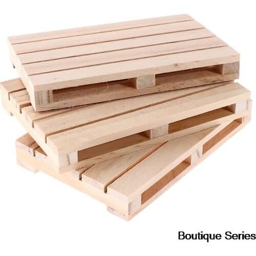 Mini Wooden Tray Beverage Delicate Coaster for Hot and Cold Drinks Wooden Tray