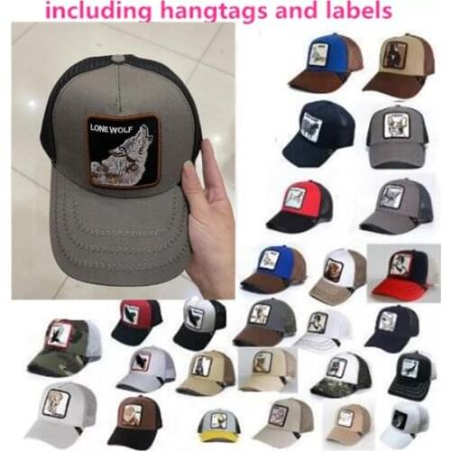 New Original COCK Summer trucker cap mesh snapback hip hop hats for men embroidery Animal baseball hat-a3