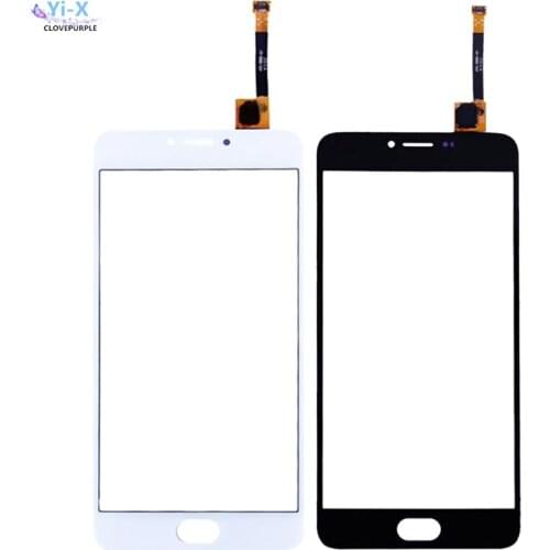 New Front Glass Touch Screen For Meizu M3 Note M681H Touch Glass Digitizer Panel Sensor TouchScreen For Meilan note 3