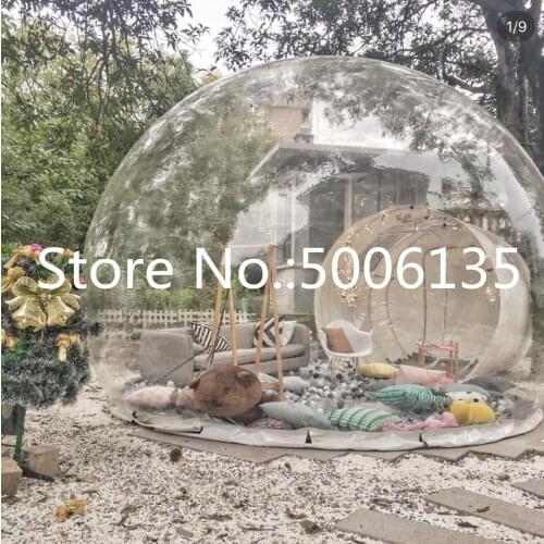 New Outdoor Inflatable toys tent bubble house tent for Family Camping water inflatable with free shipping
