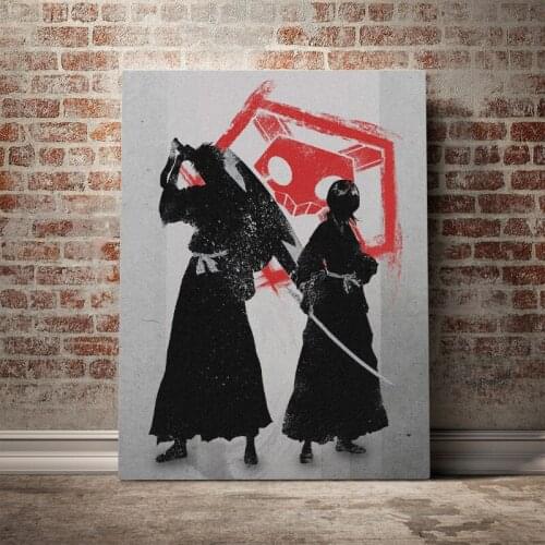 Kurosaki ichigo Shinigami Friends Poster Canvas Wall Art Decoration prints for living Kid Children room Home bedroom decor