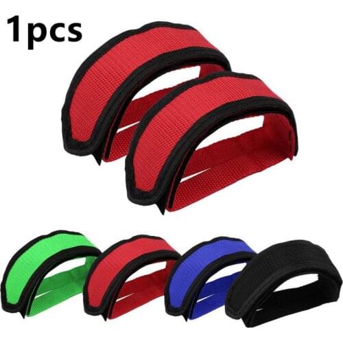 Bike Foot Strap Bicycle Ultra Light Pedal Dog Mouth Cover Strap Foot Strap Anti-slip Adhesive Straps Pedal Toe Clip Bike Parts