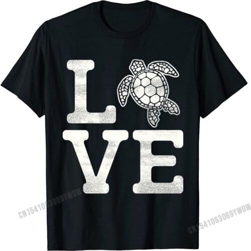 Love Turtles Shirt - Funny Animal Lover Cute Turtle Tshirt Camisas Men Fashionable Top T-Shirts Company Mens T Shirt Comfortable