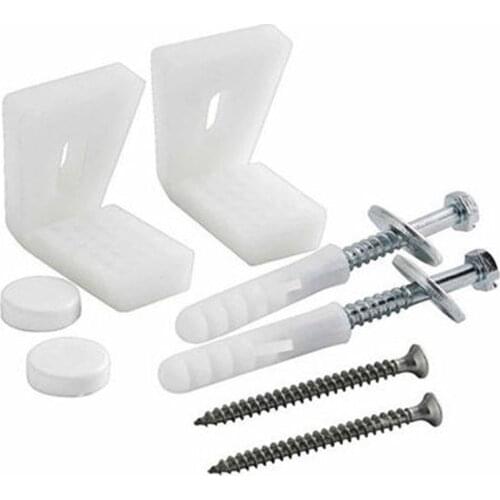 Bathroom Angled Floor Wc Toilet Pan Bidet Or Semi Pedestal Fixing Kit Bolts