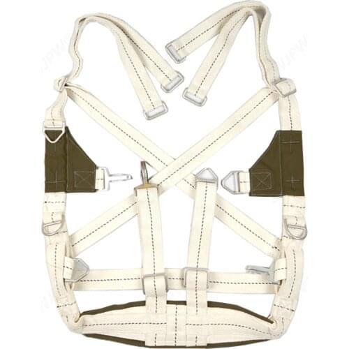 WWII WW2 American airborne t-5 parachute harness film props 10182 division of paratroopers landing in Normandy green