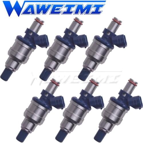 WAWEIMI 6 Pieces Brand New OE INP-480 Fuel Injector Fit For Mazda MX-6 626 93-1999 2.0L L4 for Ford Probe