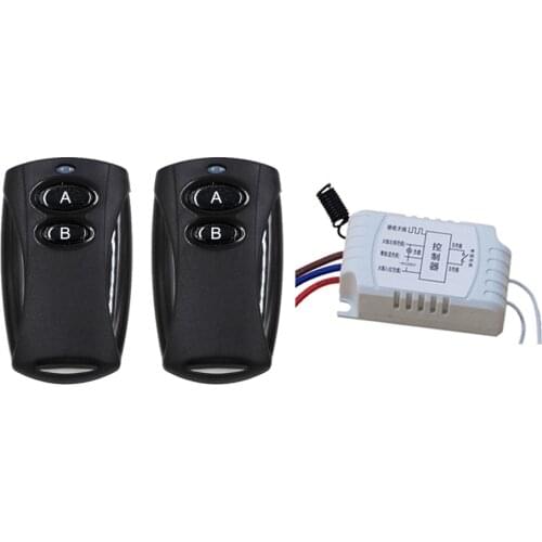 Curtain Motor Lighting Wireless Remote Control Switch Remote and Manual Switch Receiver Transmitter 315Mhz