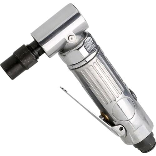 1/4 Inch Pneumatic Tools Right Angle Pneumatic Engraving Machine Polisher Air Mill Grinder for Metal Processing 20000rpm