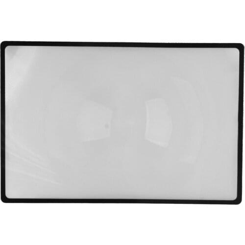 180X120mm A5 Flat PVC Magnifier Sheet X3 Book Page Magnification