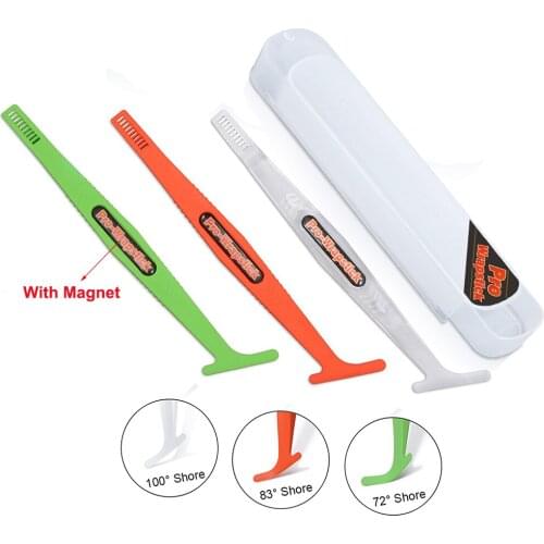 EHDIS 3pcs/Kit Car Vinyl Wrap Magnetic Micro Squeegee Carbon Fiber Film Sticker Magnet Corner Stick Tool Car Wrapping Applicator