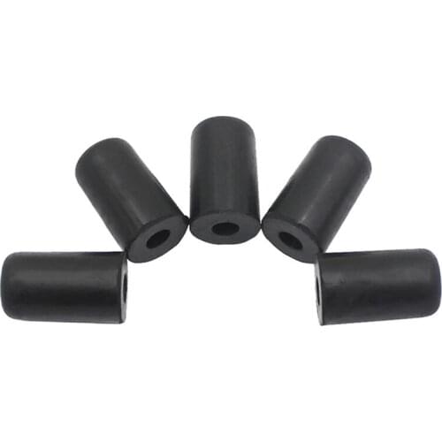 5 Pcs Cello Endpin Tip Protector Rubber Cello tail pin case Tip Cap Protector Non-Slip Mat For Cello Stringed Violin Parts