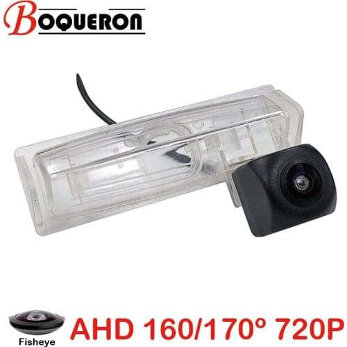 Fisheye 170 Degree 720P HD AHD Car Vehicle Rear View Reverse Camera For Toyota Harrier XU30 Vios Belta Yaris Sedan 2003~2013
