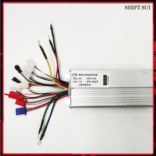 Electric Vehicle with Three-speed Controller 60V1500W 2000W for Special Control of Harley Tricycle