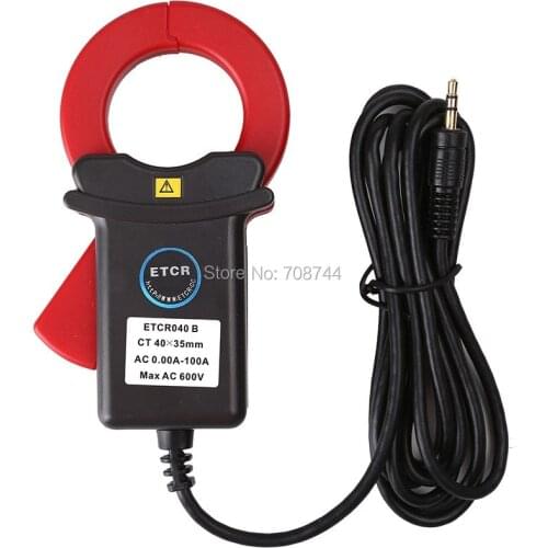 ETCR040B Power Factor Clamp Meter Of High Accuracy Clamp AC Leakage Current Sensor