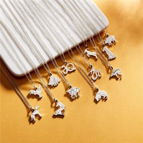 JeYfrly Women's Pendants Zodiac Signs