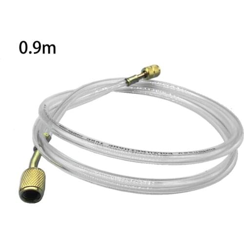 Air Conditioning Fluoride Tube High Pressure Freon Pipe Refrigerator Liquid Adding Fluorine Hose Conditioner Accessories Car
