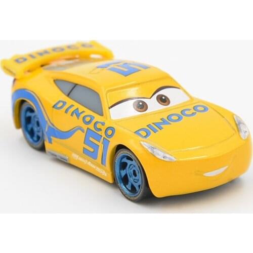 Disney Pixar Cars 3 Newest Lightning McQueen Jackson Storm Cruz Ramirez 1:55 Diecast Metal Alloy Model Cars Toys Gifts For Kids