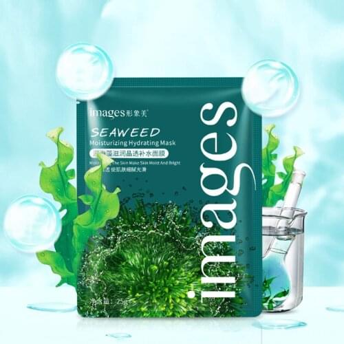 Seaweed Oil Control Facial Mask Moisturizing Smoothing Skin Tender Depth Replenishment Face Care Deep Hydration