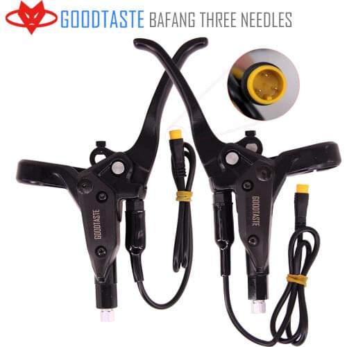 Bafang Power-off oil brake 3 pin E-bike Brake handle brakes hydraulic Pump up brake lever mountain bike Goodtaste XOD A pair new