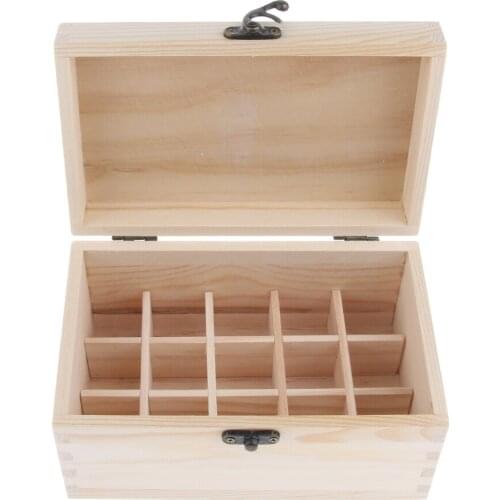 Massage / Perfume / Essential Oils Storage Box Display Carry Case Holder