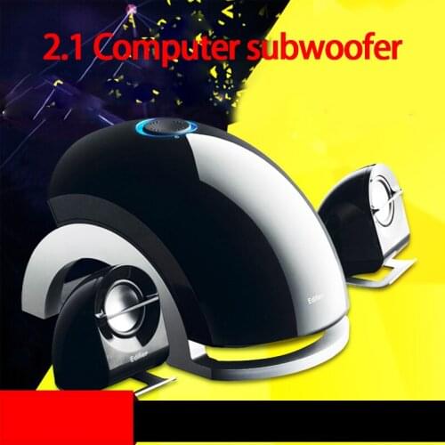 KYYSLB E1100PLUS 10W*2+12W 4-6ohm Desktop 2.1 Channel Speaker Computer Subwoofer Speaker Special Shaped Stereo Shock