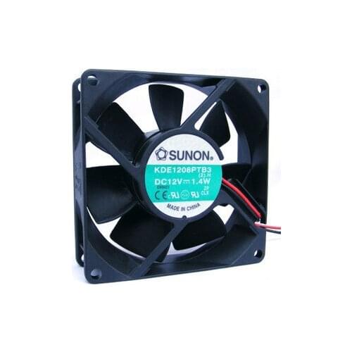 NEW SUNON 8025 8CM double ball bearing KDE1208PTB3 (2).H 1.4W cooling fan