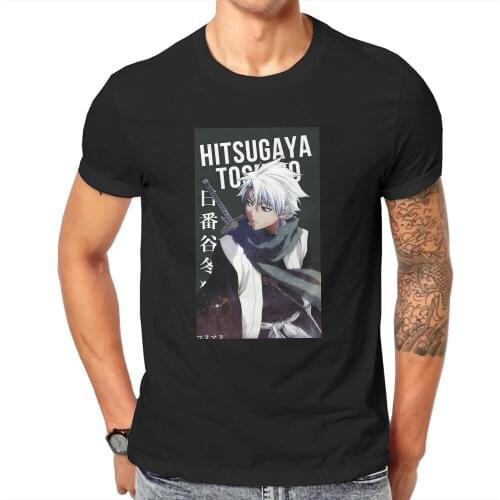 BLEACH Manga Hit T Shirt Men Ofertas Oversized Crewneck Tshirt Cotton Harajuku Tops