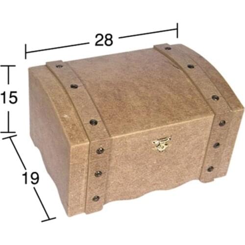 SA410 Kabaralı Crate, Hobby Wood Painting Mdf Box