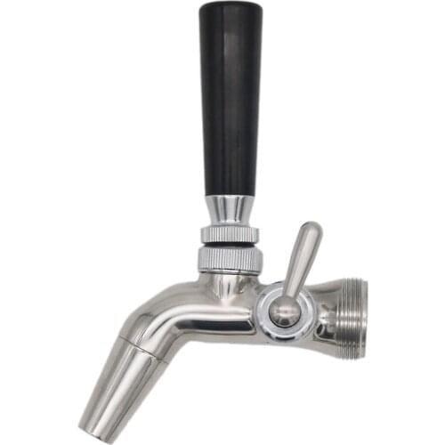 Flow Control Forward Sealing Faucet 304 Stainless Craft Beer Tap Homebrew Kegging Beer Equipment