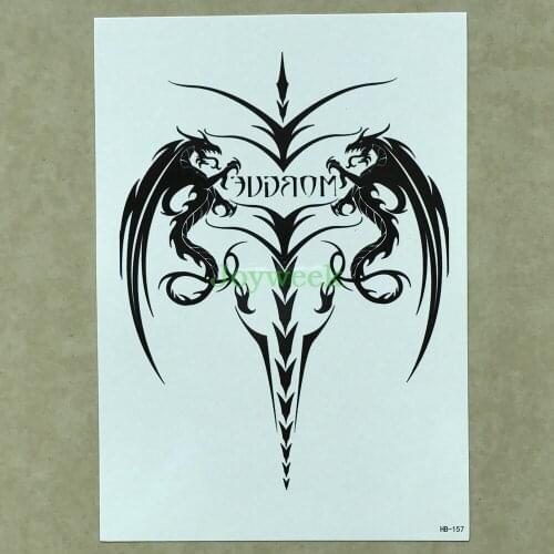 Waterproof Temporary Tattoo Sticker large dragon tatto stickers flash tatoo fake tattoos for men women