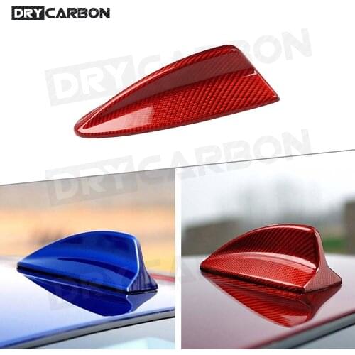 High Quality Carbon Fiber Car Antenna Cover Shark Fin For BMW E46 04-06 3 Series E90 07-12 E92 M3 10-13 5 Series E60 E61 04-10