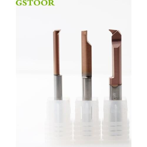 1PC MQR3 R0.15 L10 MQR4 R0.15 L15 MQR5 R0.2 L20 MQR6 R0.2 L20 Boring Cutter Bar Profile Turning Tool