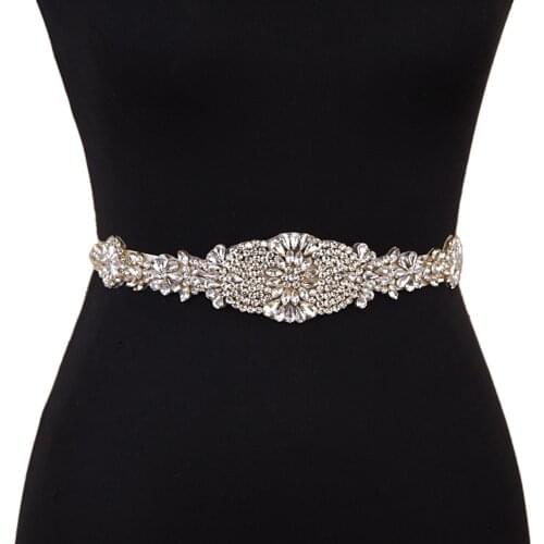 100% Handmade Golden Rhinestone Belts For Women Evening Dresses Belt Wedding Sash Belt Stunning Bridal Belt Gold Waist Belt