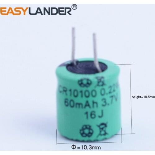 2pcs/Lot Easylander 3.7V 60mAh Li-polymer li ion Battery FOR Sports Bluetooth headset Dedicated battery