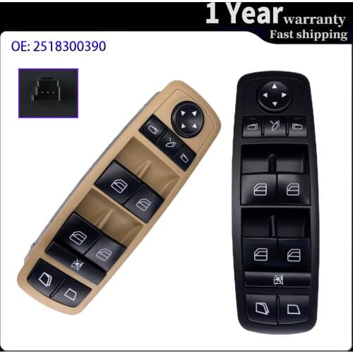 2518300390 Car accessories Power Window Control Switch Regulator Button For Mercedes-Benz W251 GL 320 350 450 R 280 300 500 550