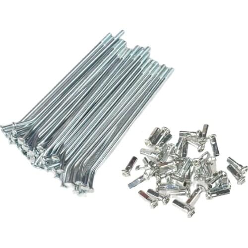 36 pcs 124-141mm 8G spokes 4mm width spokes bend For electric bicycle bike motorcycle radios for motorcycle and child bike