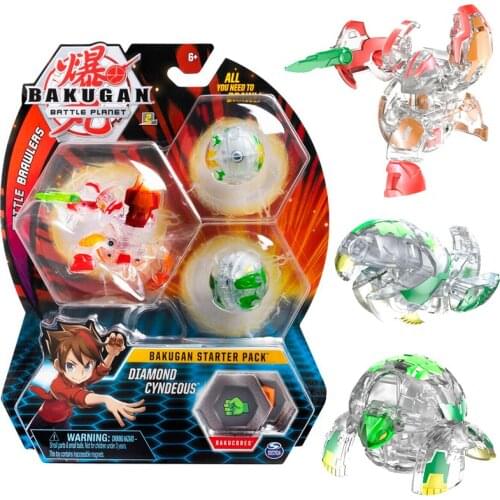 Bakugan Battle Planet New Style Genuine DIAMOND MAXOTAUR Deformable Battle Toys Action Figure Model Boy Gifts